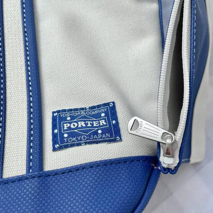 [BUNJANG] PORTER BOYFRIEND Tote Bag S + Pouch Set / 포터 보이프렌드 토트백 S + 파우치 세트 PORTER