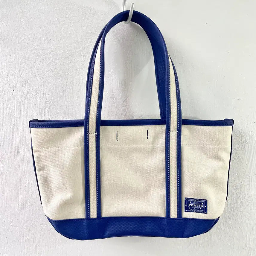 [BUNJANG] PORTER BOYFRIEND Tote Bag S + Pouch Set / 포터 보이프렌드 토트백 S + 파우치 세트 PORTER