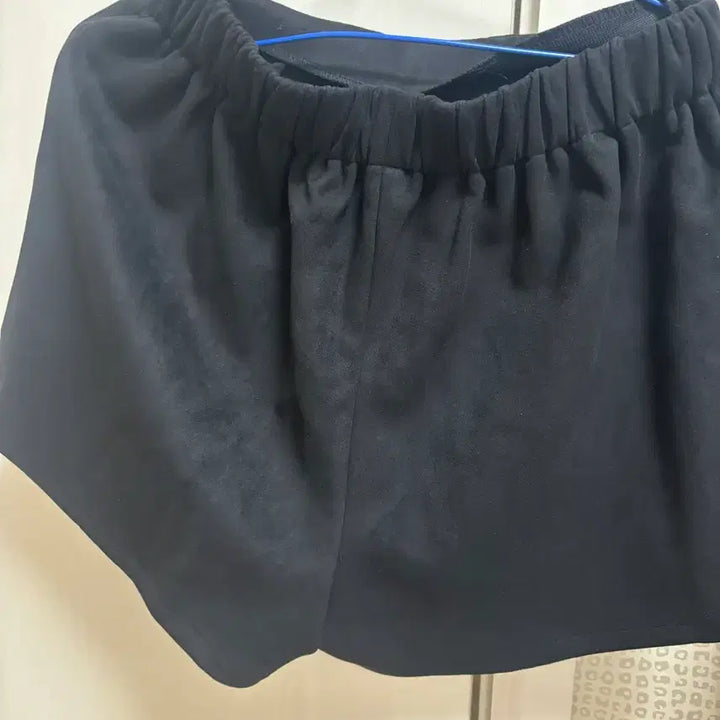 [BUNJANG] Black Wrap Skort / 블랙 랩 치마바지