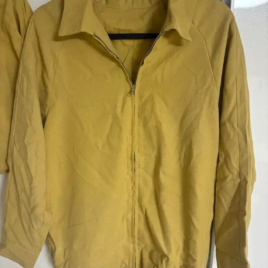 [BUNJANG] Spring/Autumn Yellow Jacket &amp; Skirt Set / 봄가을 옐로우 자켓 &amp; 스커트 세트