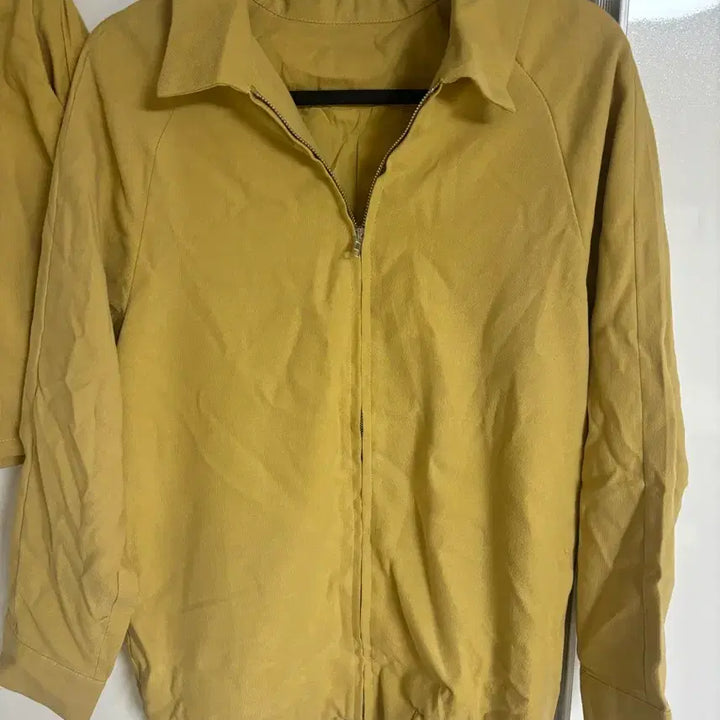 [BUNJANG] Spring/Autumn Yellow Jacket &amp; Skirt Set / 봄가을 옐로우 자켓 &amp; 스커트 세트