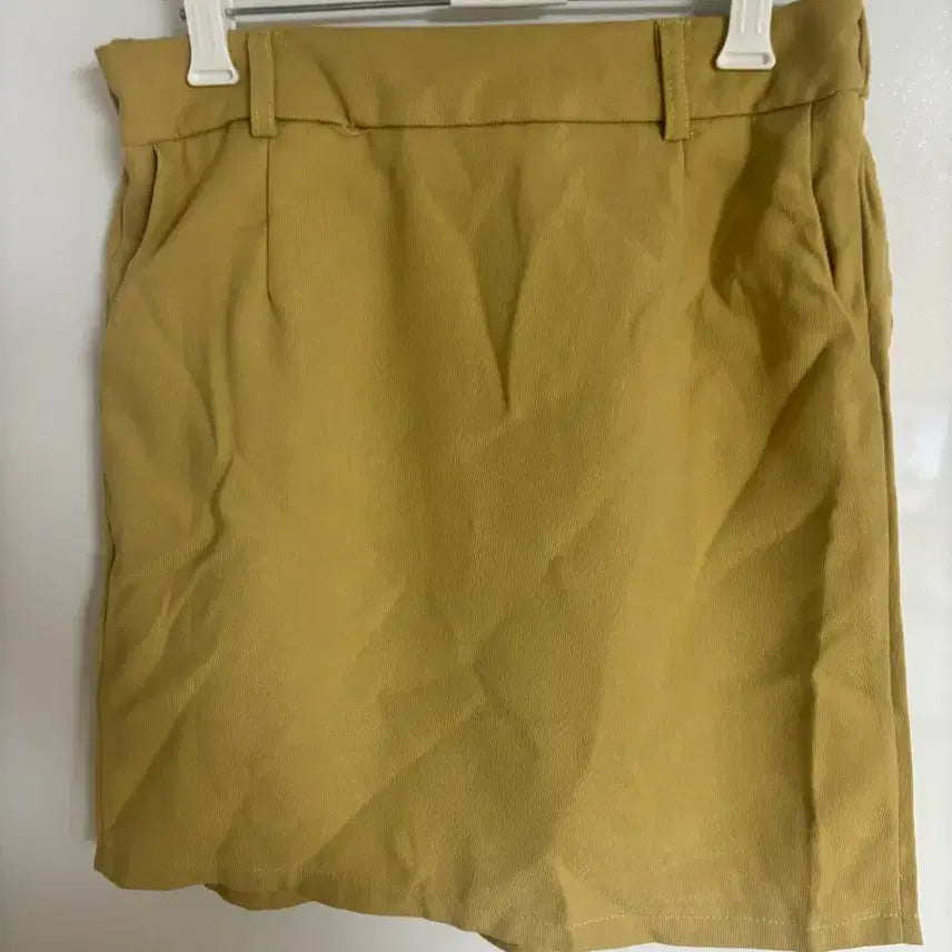 [BUNJANG] Spring/Autumn Yellow Jacket &amp; Skirt Set / 봄가을 옐로우 자켓 &amp; 스커트 세트