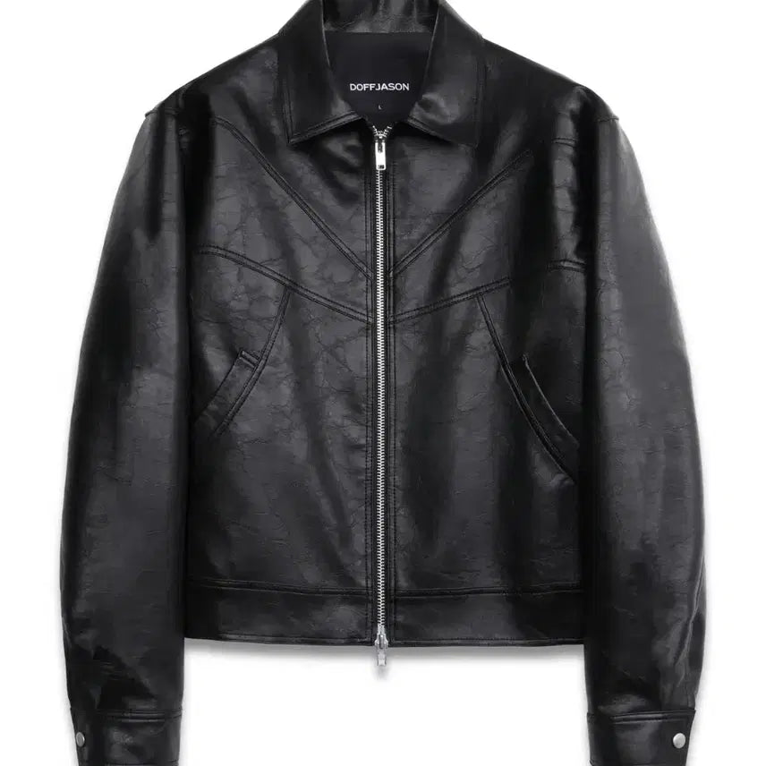 [BUNJANG] Dopejason Rugged Antique Leather Jacket / 도프제이슨 러기드 앤틱 레더 자켓