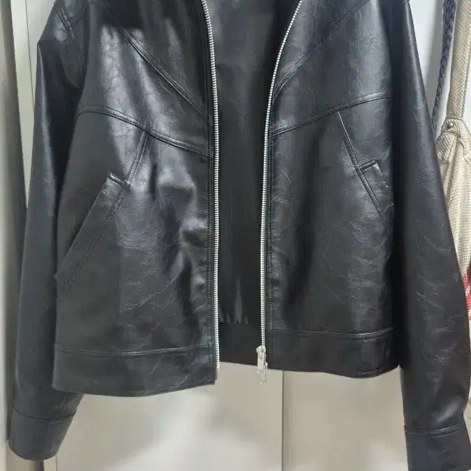 [BUNJANG] Dopejason Rugged Antique Leather Jacket / 도프제이슨 러기드 앤틱 레더 자켓