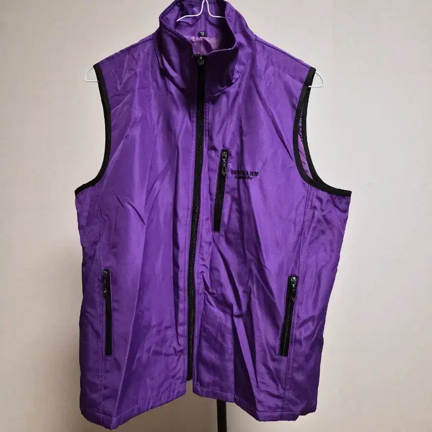 [SOLD OUT] (새상품)퍼플 여성 바람막이 조끼 XL