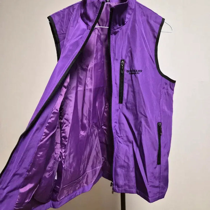 [SOLD OUT] (새상품)퍼플 여성 바람막이 조끼 XL