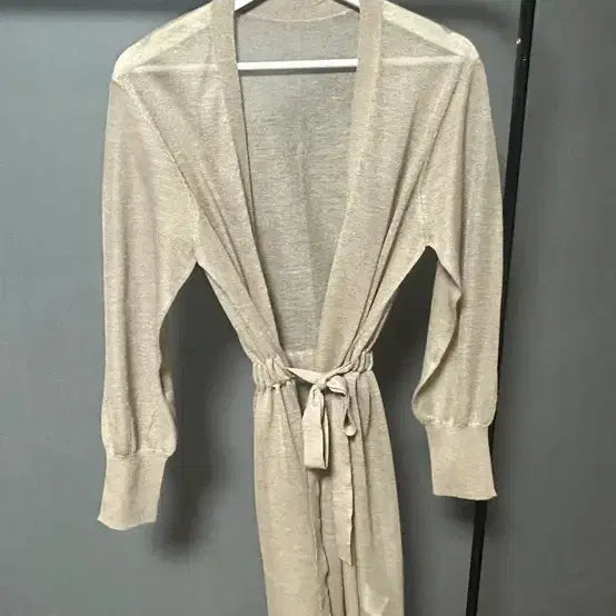 [BUNJANG] Viscose Long Cardigan (Size 95) / 비스코스 롱 가디건 (95)