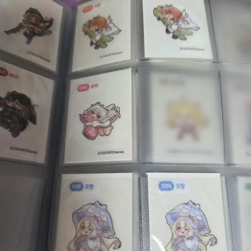 [SOLD OUT] 무료배송]트릭컬 띠부씰 12장일괄판매