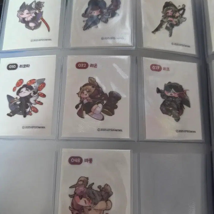 [SOLD OUT] 무료배송]트릭컬 띠부씰 12장일괄판매