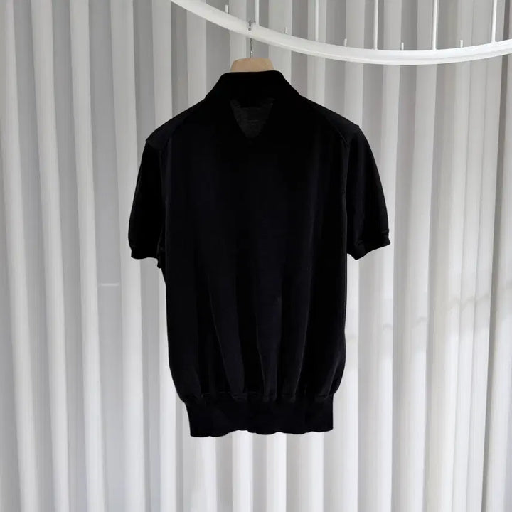 [SOLD OUT] (A+/50) / 톰포드 코튼 폴로 카라 반팔 티셔츠 블랙