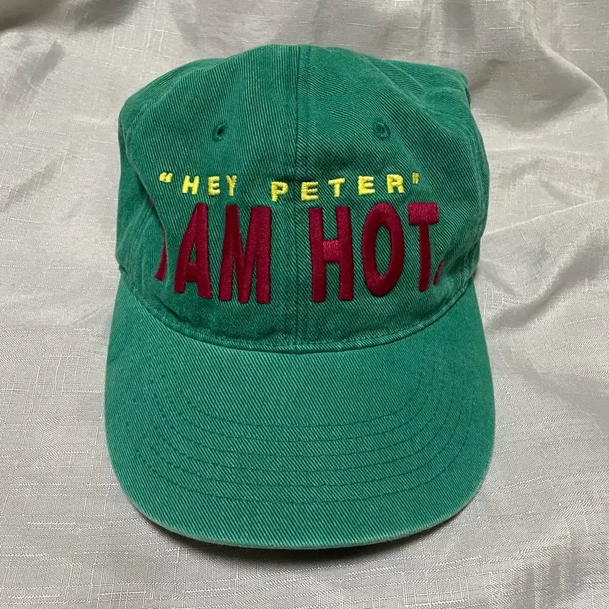 [SOLD OUT] 마이네임이즈피터 6-PANEL I AM HOT CAP - GREEN
