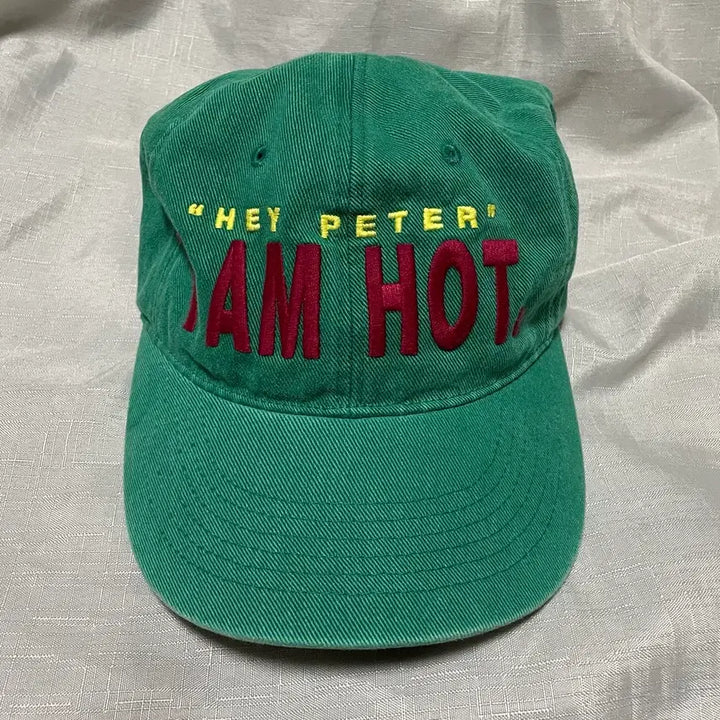 [SOLD OUT] 마이네임이즈피터 6-PANEL I AM HOT CAP - GREEN