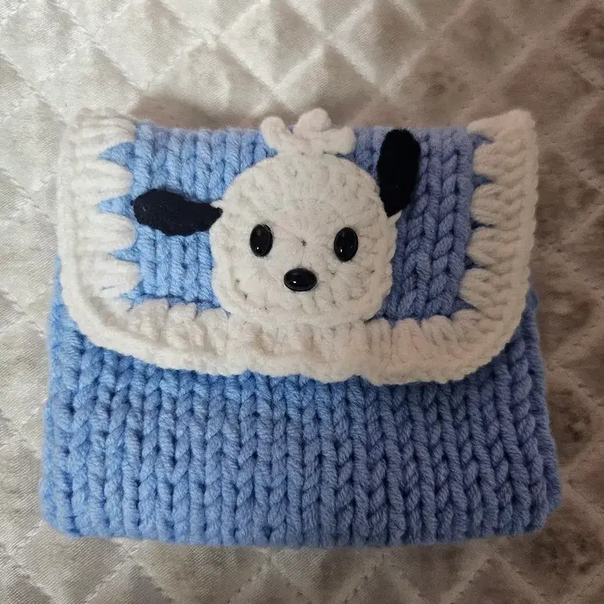[BUNJANG] Handmade Crochet Mini Pouch / Card Wallet / (핸드메이드) 뜨게 미니 파우치 / 카드지갑