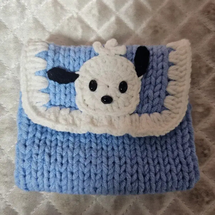 [BUNJANG] Handmade Crochet Mini Pouch / Card Wallet / (핸드메이드) 뜨게 미니 파우치 / 카드지갑