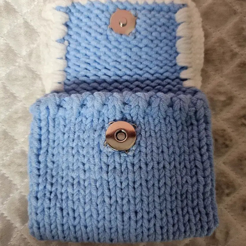 [BUNJANG] Handmade Crochet Mini Pouch / Card Wallet / (핸드메이드) 뜨게 미니 파우치 / 카드지갑