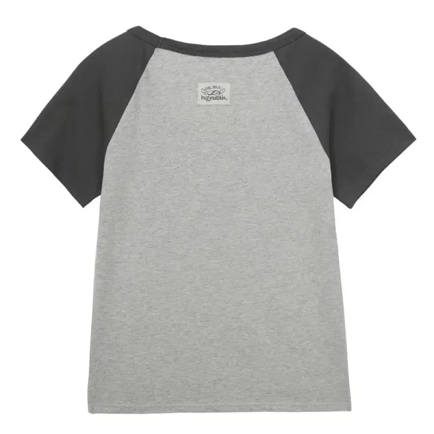 [SOLD OUT] 허그유어스킨 락스타 허깅 티셔츠 (멜란지)
