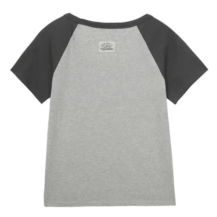 [SOLD OUT] 허그유어스킨 락스타 허깅 티셔츠 (멜란지)