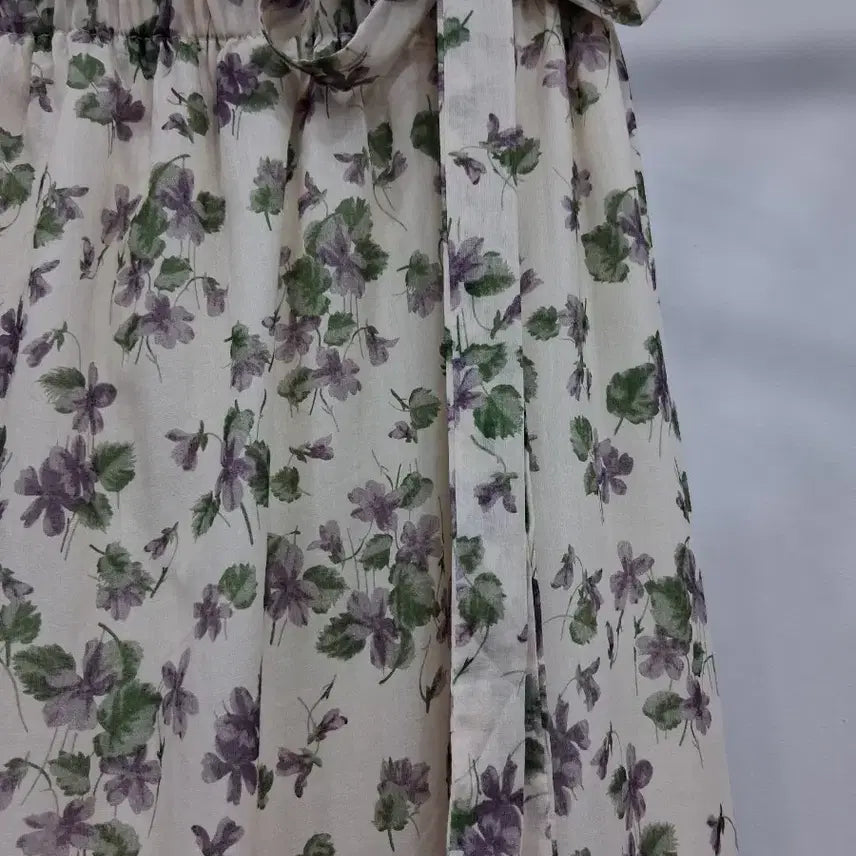 [SOLD OUT] 플라워 레이스 실크먄 롱 스커트