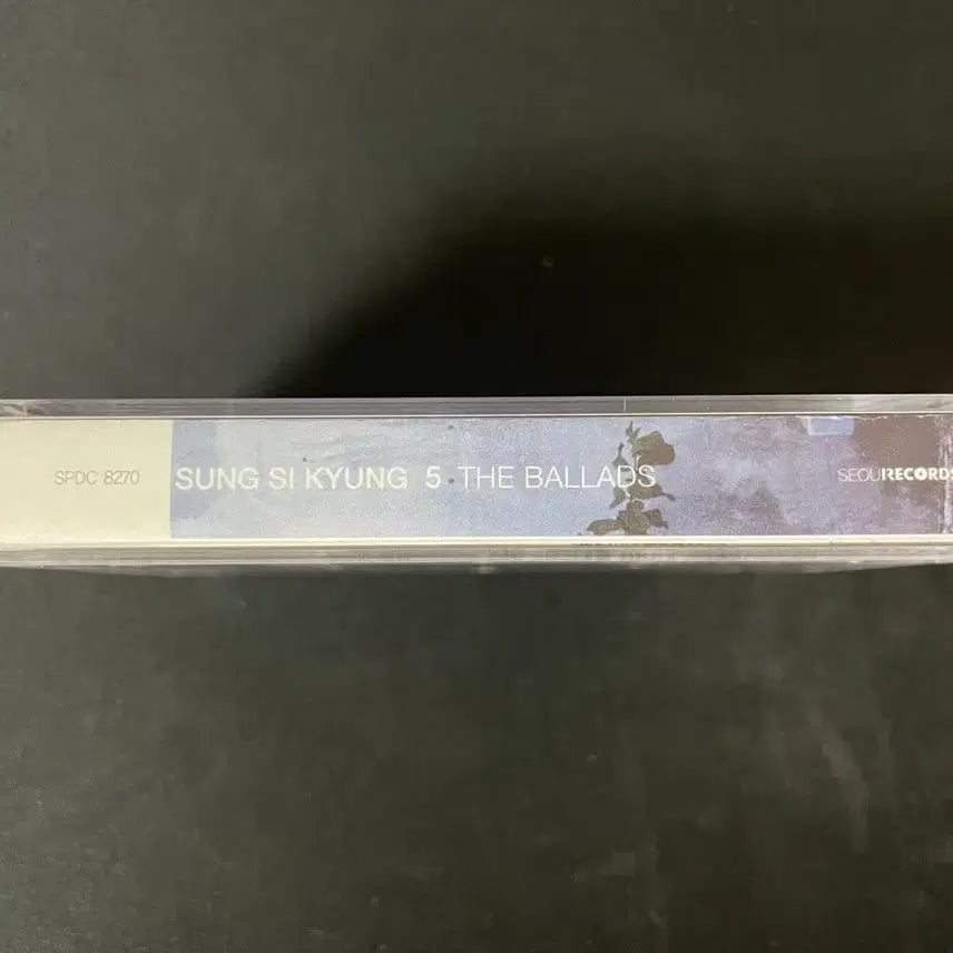 [SOLD OUT] 성시경 5집 거리에서 카세트 테이프