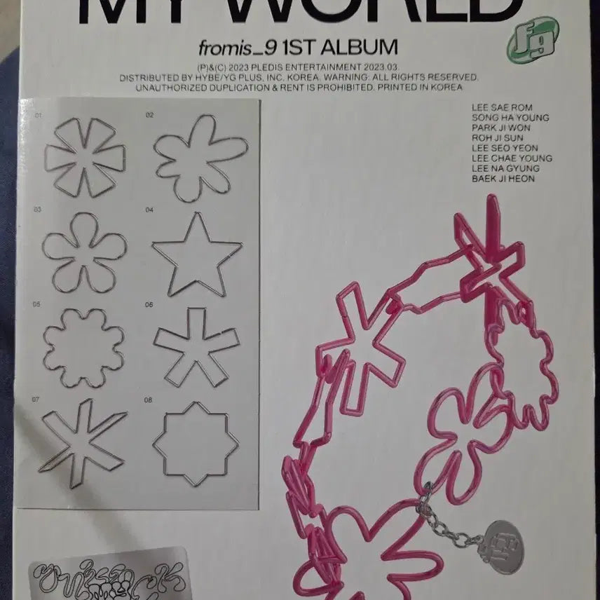 [BUNJANG] fromis_9 Unlock My World Album / 프로미스나인 1집 앨범 Unlock My World