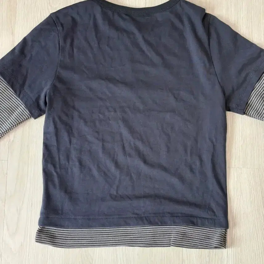 [BUNJANG] Kims Fresh Cotton Layered T-shirt / 킴스 프레시 코튼 마켓 레이어드 티셔츠