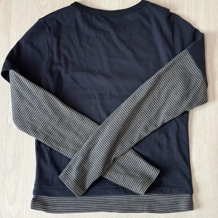 [BUNJANG] Kims Fresh Cotton Layered T-shirt / 킴스 프레시 코튼 마켓 레이어드 티셔츠