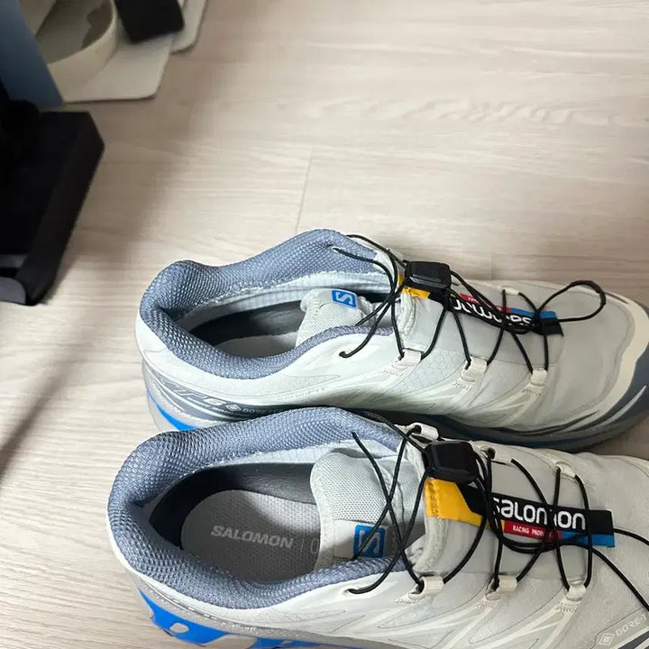 [BUNJANG] Salomon XT-6 Gore-Tex Metal Print Stone Sneakers / 살로몬 xt-6 고어텍스 메탈프린트 스톤 250
