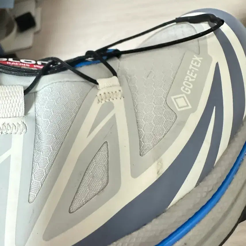 [BUNJANG] Salomon XT-6 Gore-Tex Metal Print Stone Sneakers / 살로몬 xt-6 고어텍스 메탈프린트 스톤 250
