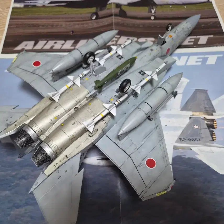 [SOLD OUT] 타미야 1/48 F-15J 전투기 도색완성품