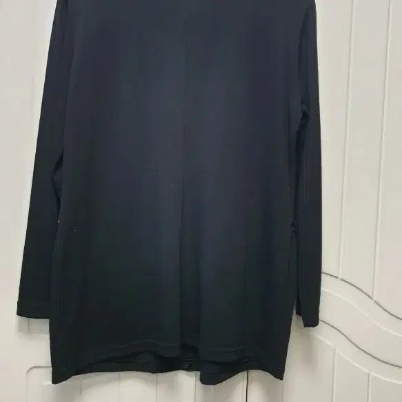 [BUNJANG] Black Sequin Embellished Blouse Cardigan / 블랙 스팽글 장식 블라우스 가디건