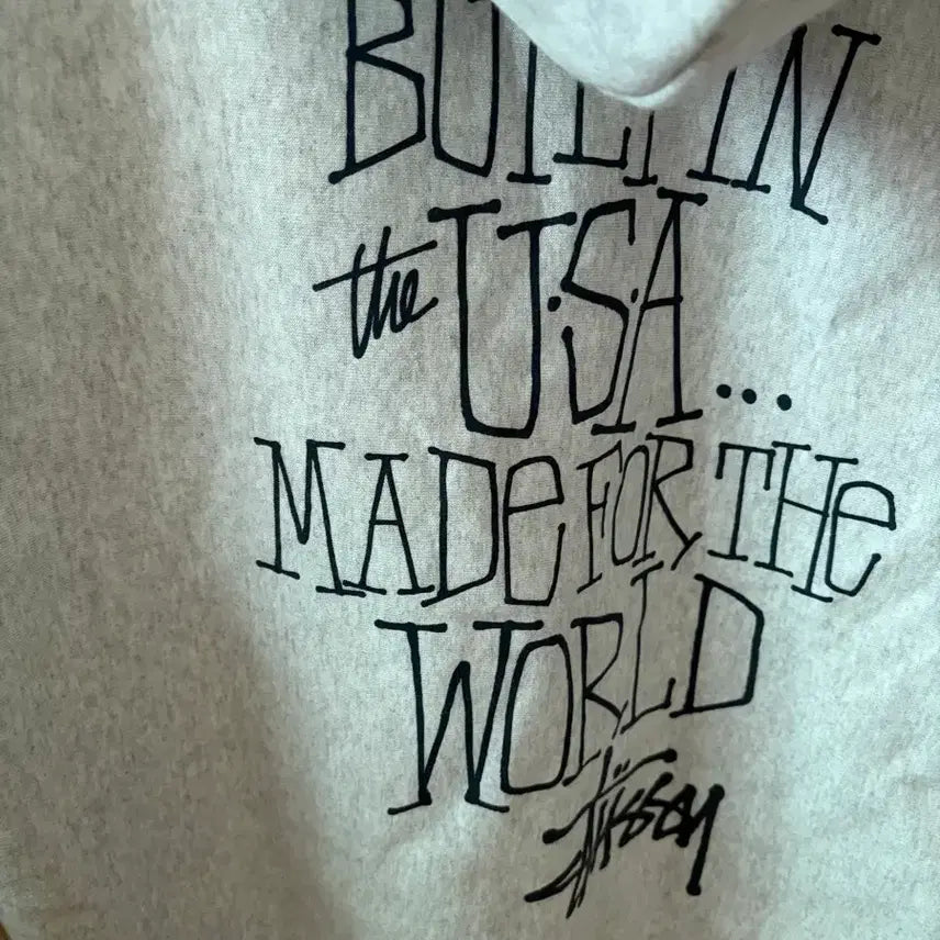 [BUNJANG] Stussy Hoodie Ash Heather L / 스투시 후드티 L사이즈 팔아요
