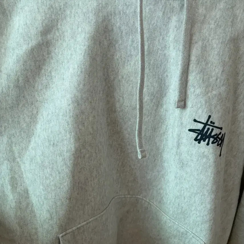[BUNJANG] Stussy Hoodie Ash Heather L / 스투시 후드티 L사이즈 팔아요