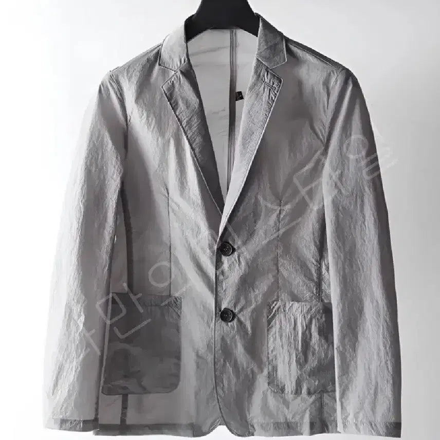 [SOLD OUT] 미사용품) 2026년 여름 블레이져 바람막이 자켓 세미 정장 투버튼