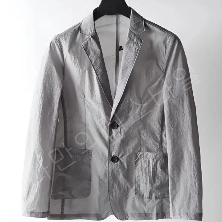 [SOLD OUT] 미사용품) 2026년 여름 블레이져 바람막이 자켓 세미 정장 투버튼