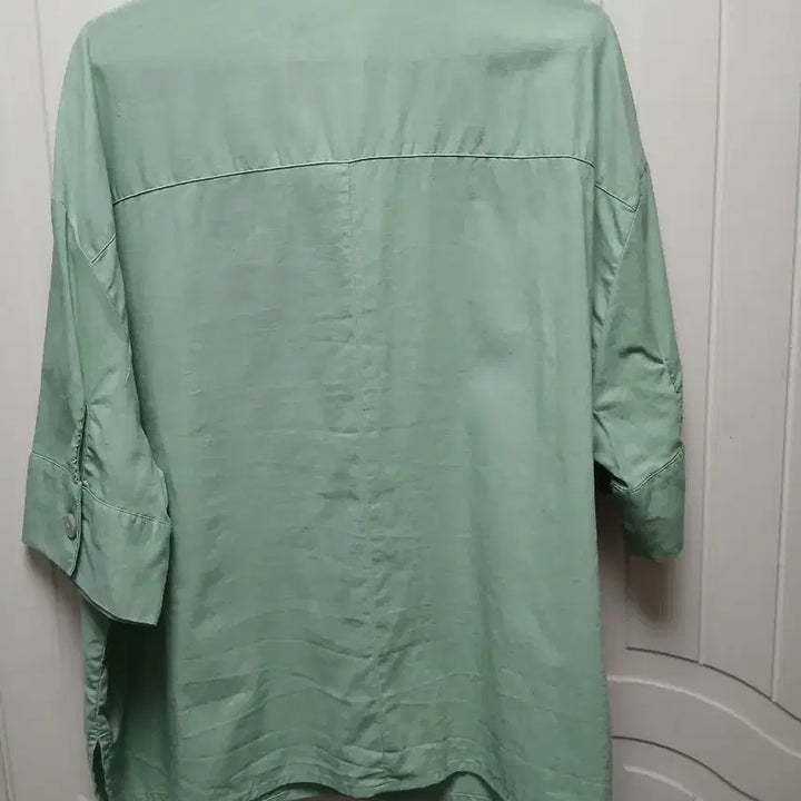 [SOLD OUT] 민트색 반팔 남방 셔츠