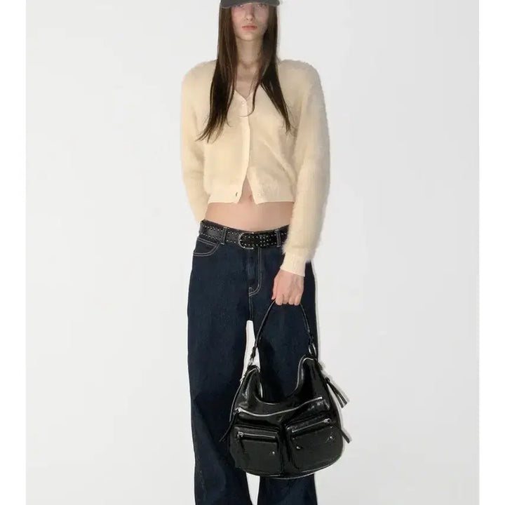 [SOLD OUT] 썬번프로젝트 더블포켓숄더백