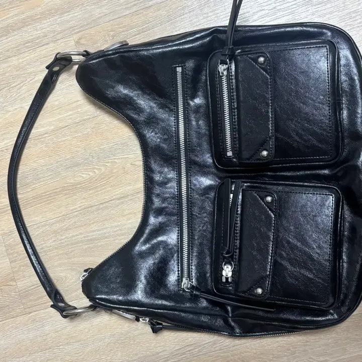 [SOLD OUT] 썬번프로젝트 더블포켓숄더백