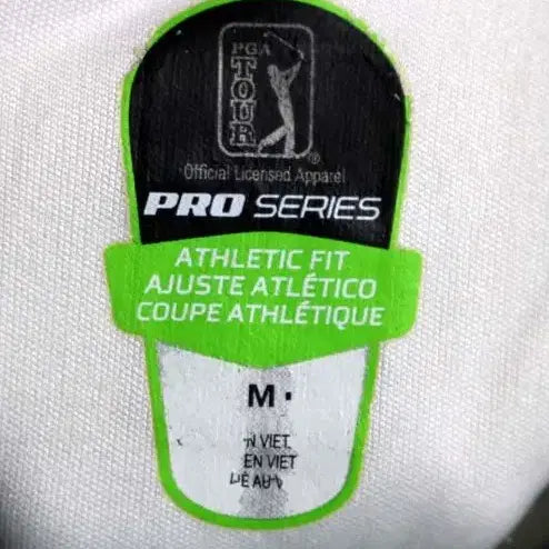 [BUNJANG] PGA Tour Golf Functional Short Sleeve Shirt / PGA 투어 골프 기능성 반팔 100