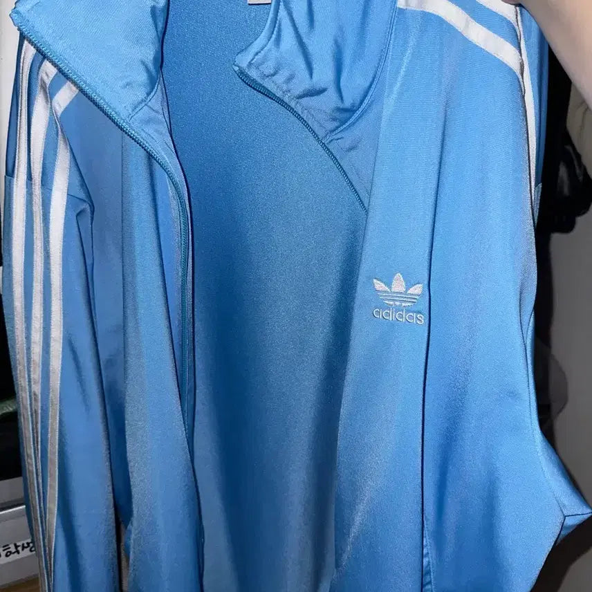 [BUNJANG] Adidas Sky Blue Jersey / 아디다스 하늘색 져지