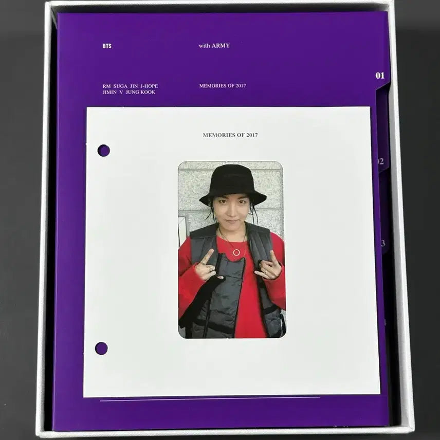 [SOLD OUT] 방탄 2017 메모리즈 블루레이 포카 호석 풀셋 블레