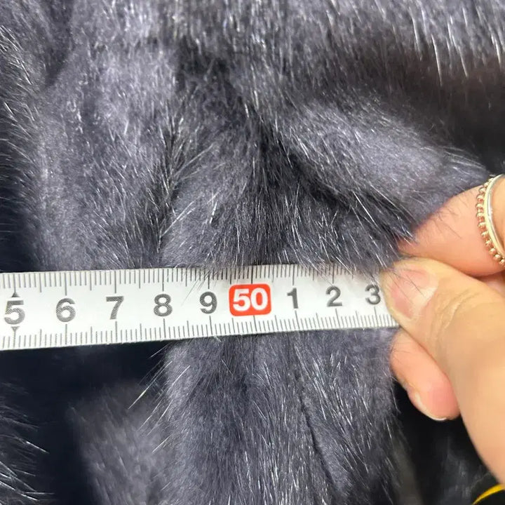 [BUNJANG] LINEA Mink Coat with Fox Fur Collar / LINEA 모피 밍크 코트 폭스퍼 카라 66