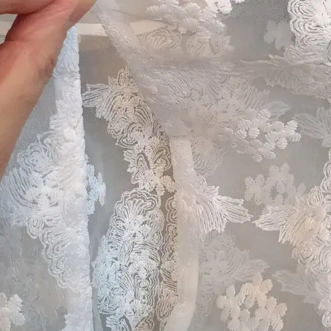 [BUNJANG] Sandro Lace See-Through Dress / 산드로 레이스 시스루38