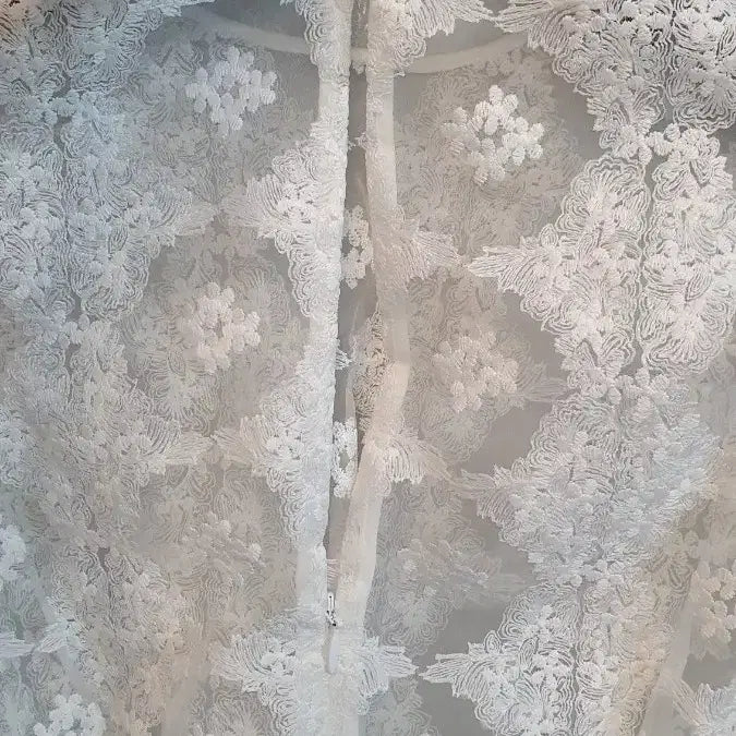 [BUNJANG] Sandro Lace See-Through Dress / 산드로 레이스 시스루38