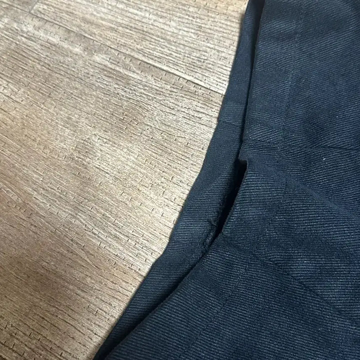 [SOLD OUT] 아이필럭키 점보 다트 와이드 배기팬츠 블랙 m