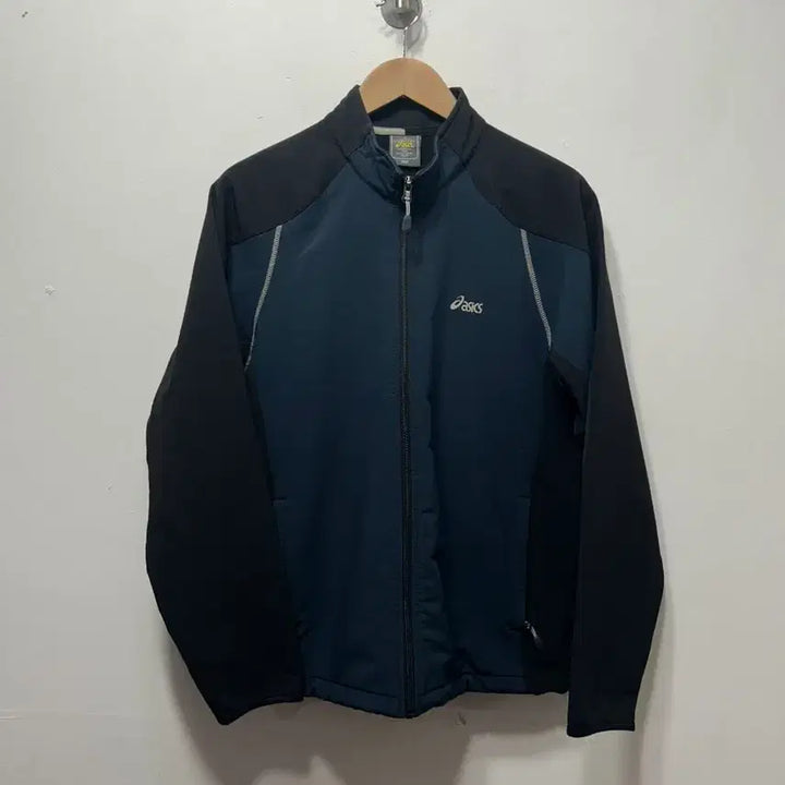 [BUNJANG] Asics Navy/Black Track Jacket (Size 100) / 아식스 네이비/블랙 트랙 자켓 100
