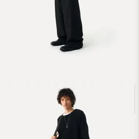 [BUNJANG] Label Archive Sunnet Easy Wool Pants Black / 3) 라벨아카이브 선넷 이지 울 팬츠 블랙