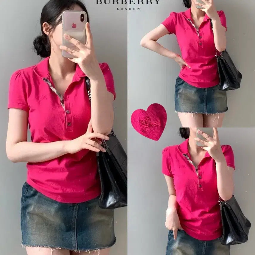 [SOLD OUT] 버버리 반팔 카라티