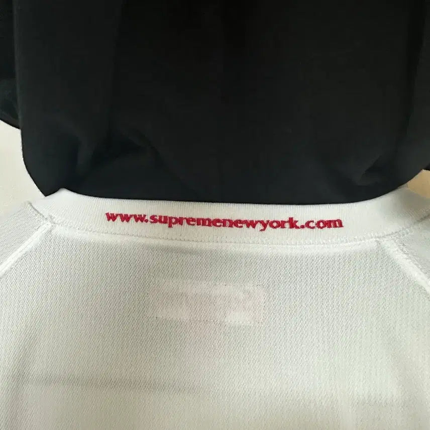 [BUNJANG] Supreme Soccer Jersey White / [XL] 슈프림 후드 사커 저지 화이트