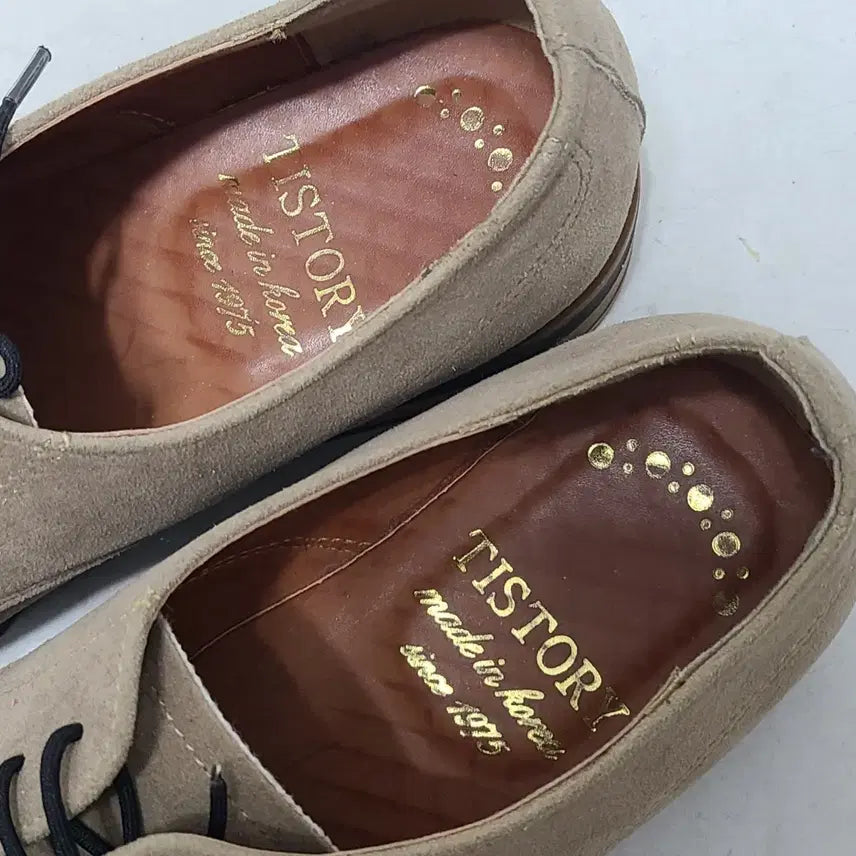 [BUNJANG] Tistory Suede Dress Shoes / 1) 270 티스토리 스웨이드 신사화 S급