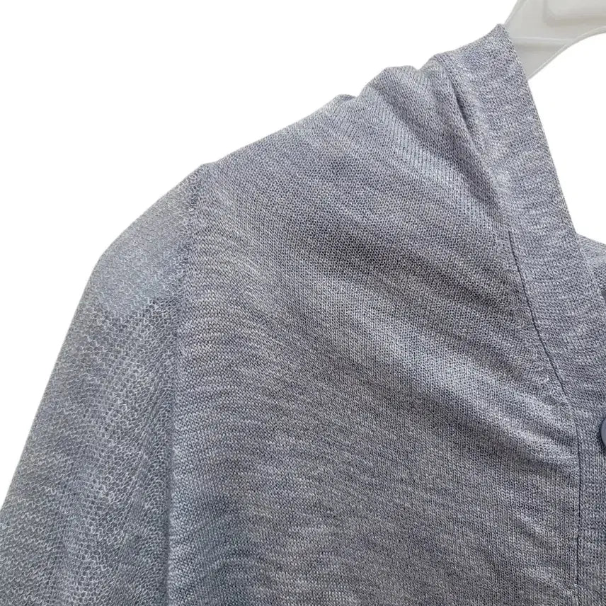 [BUNJANG] Linen Blend Hooded Knit Dress / 린넨 혼방 후드 니트